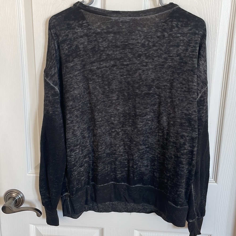 Dark Gray Pseudo-Vintage AC/DC Long Sleeve size XS - Picture 2 of 11